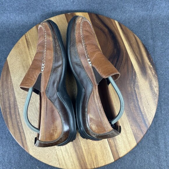 Cole Haan Tucker Loafer Leather Venetian Slip Loafer C03559 Men's 11 Vibram Sole - Picture 9 of 13